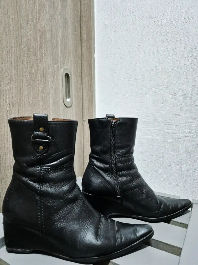 Botines de Cuero Genuino Enneblu talla 36 - 2