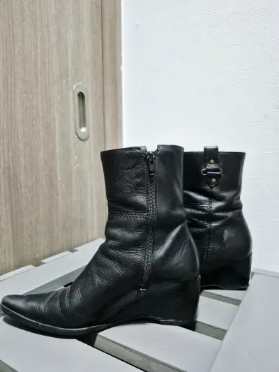 Botines de Cuero Genuino Enneblu talla 36 - miniatura 3