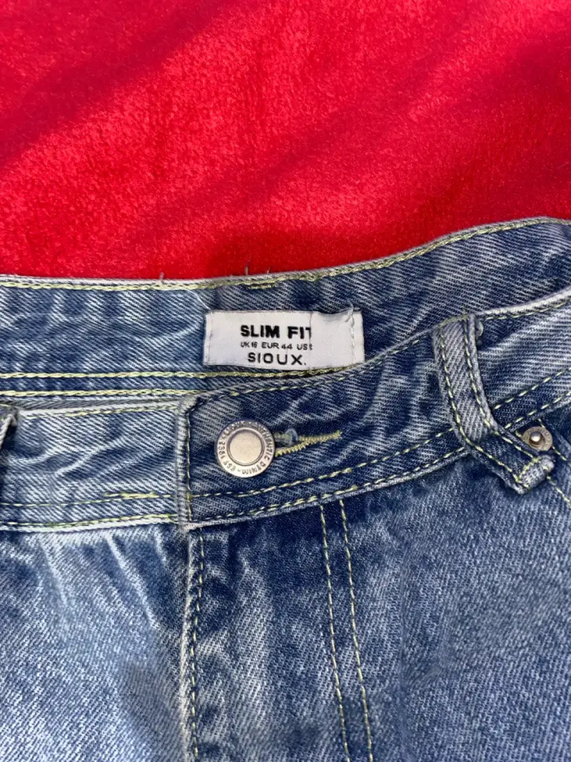 Jeans de mezclilla desgastados para hombre - 3