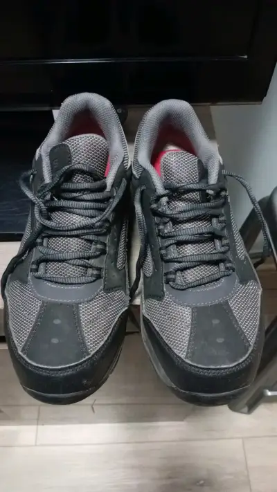 Zapatillas de Seguridad Skechers gris para mujer - miniatura 1