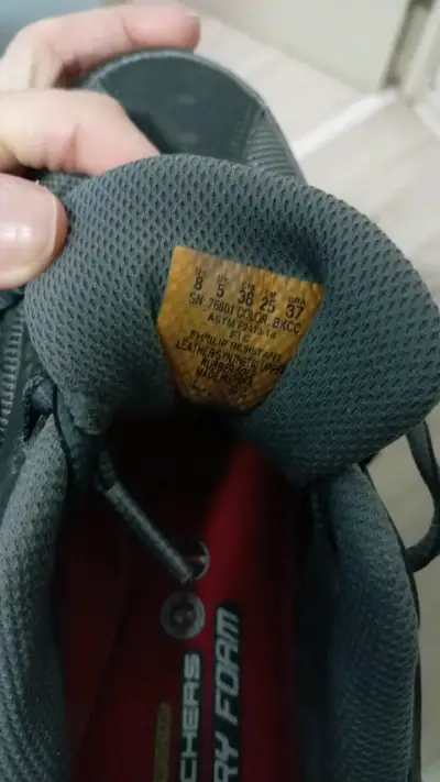 Zapatillas de Seguridad Skechers gris para mujer - miniatura 3