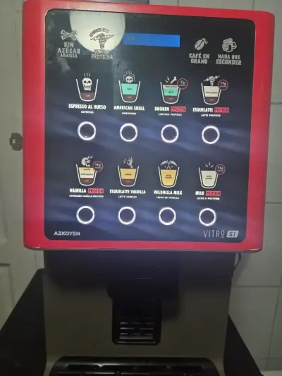 Máquina de Café Azkoyen Vitro S1 con Opciones de Proteína - miniatura 1