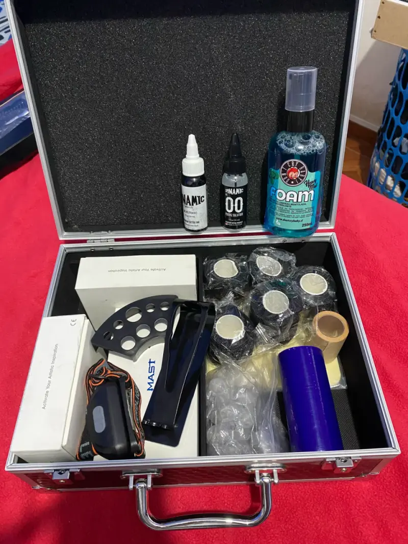 Kit de Tatuaje Completo con Máquina Mast - 4