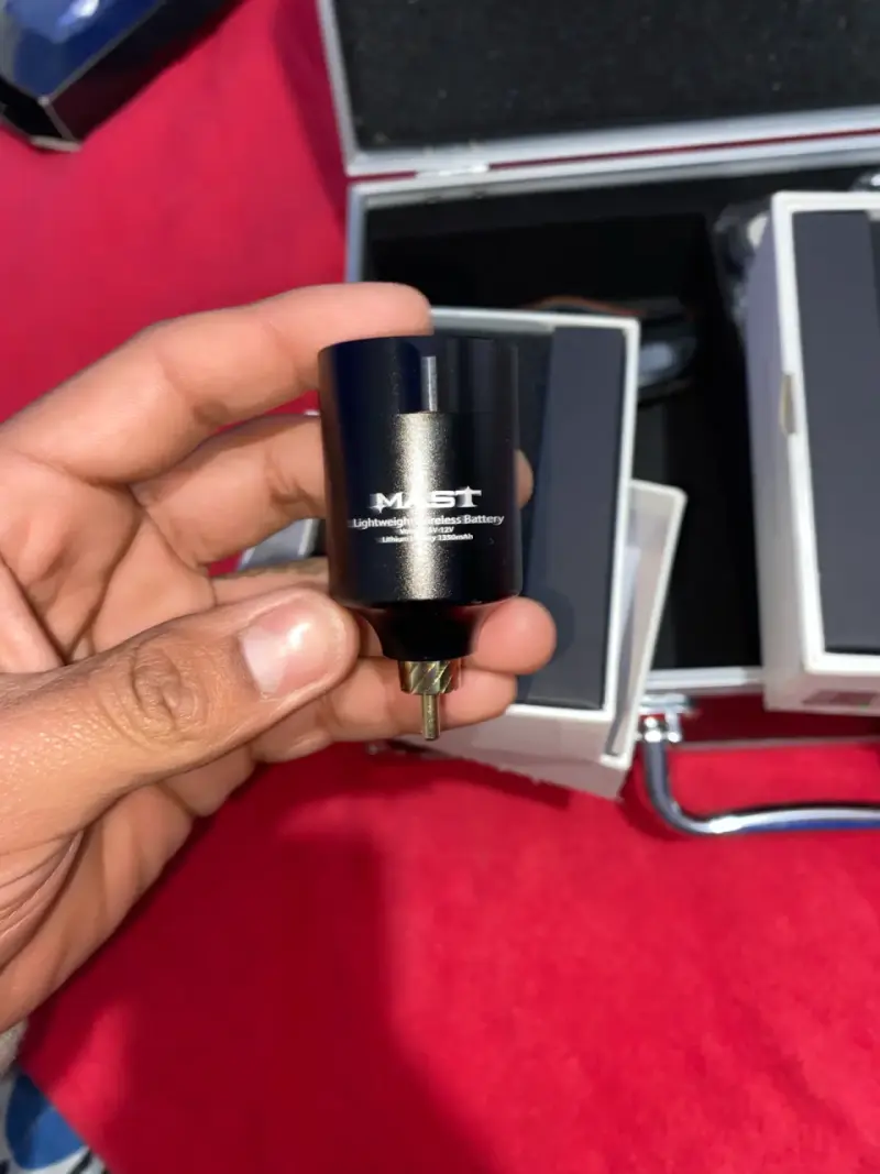 Máquina de tatuaje Mast Flip Pen con ajus de golp - 2