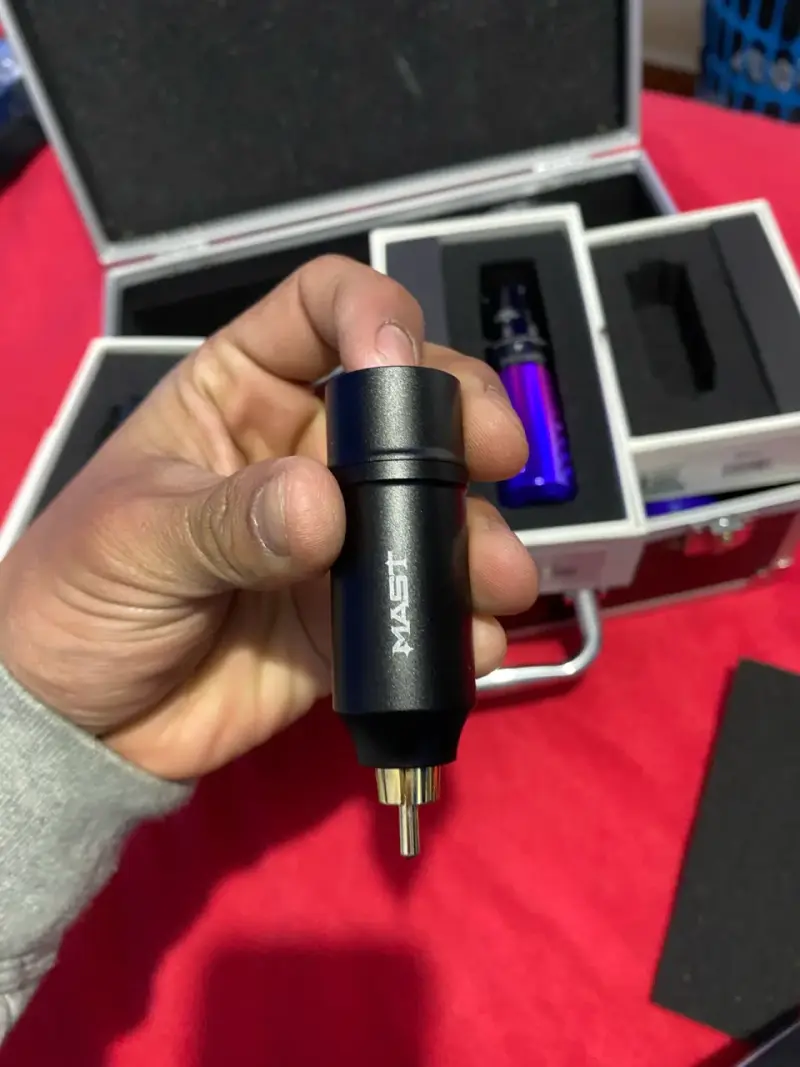 Máquina de tatuaje Mast Flip Pen con ajus de golp - 3
