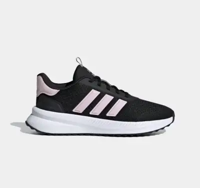 Zapatillas deportivas Adidas negras y rosadas para mujer - miniatura 1