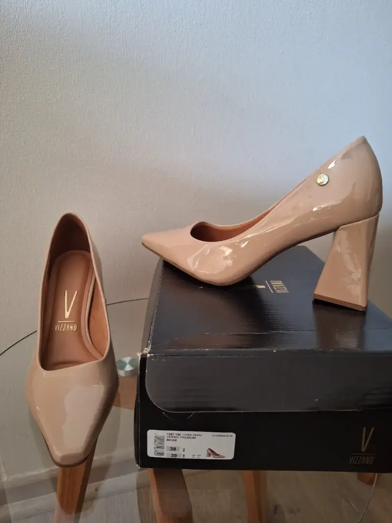 Zapatos de Tacón Beige Vizzano Talla 39 - 2