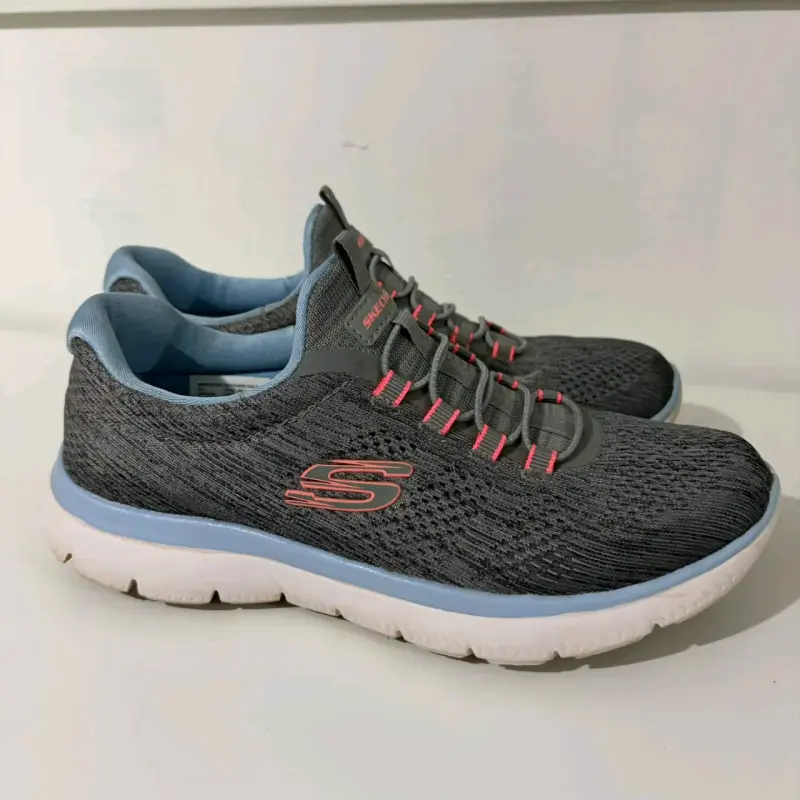 Zapatillas deportivas Skechers para mujer en gris - 4