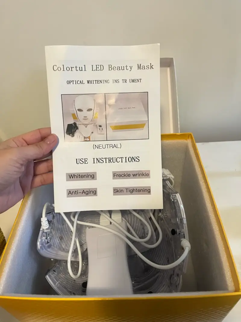 Máscara LED de Belleza Facial Ultratestetica - 4