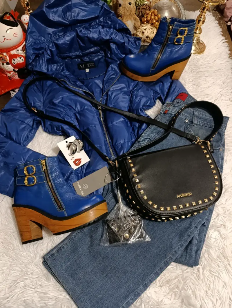 Chaqueta azul Armani Jeans para mujer - 1