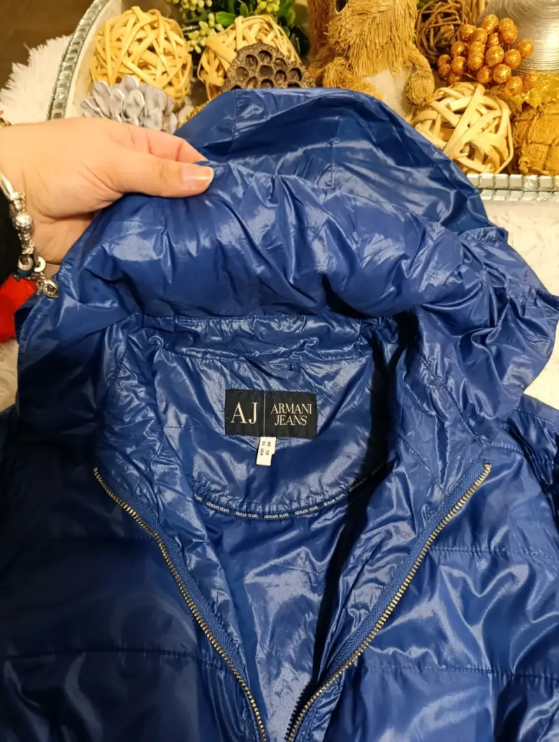 Chaqueta azul Armani Jeans para mujer - 4