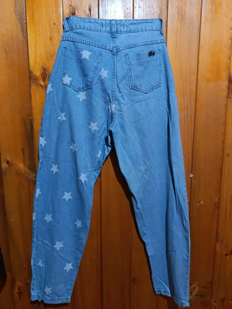Jeans de mujer con diseño de estrellas - 2
