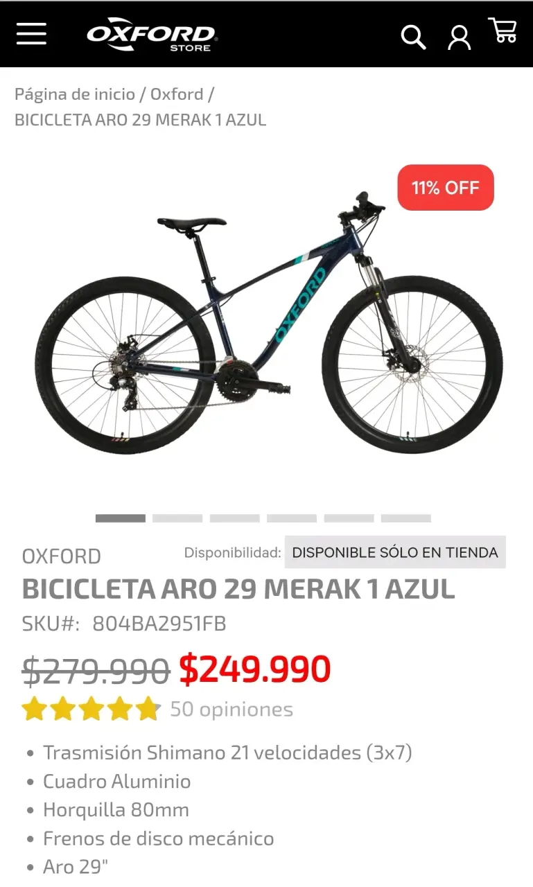 Bicicleta Oxford Aro 29 - 3
