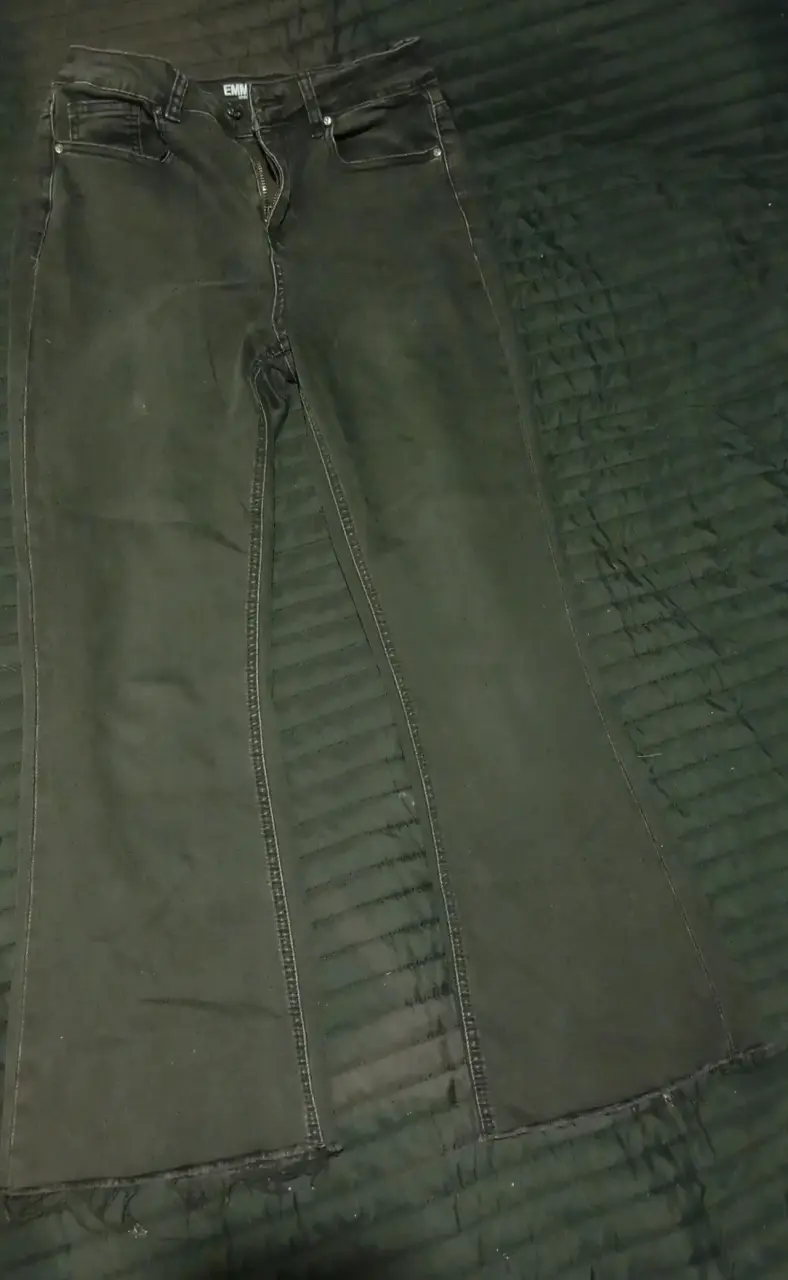 Jeans negros mujer