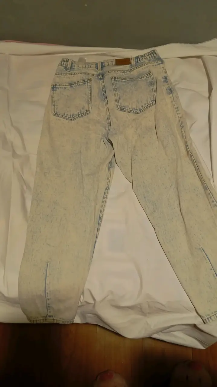 Jeans celeste mujer