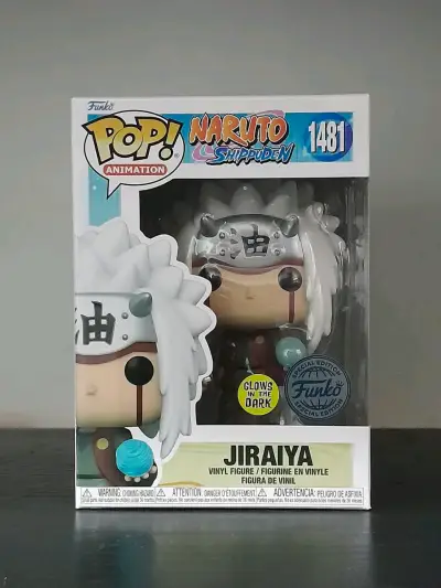 Funko Pop Jiraiya Naruto Shippuden Edición Especial - miniatura 1