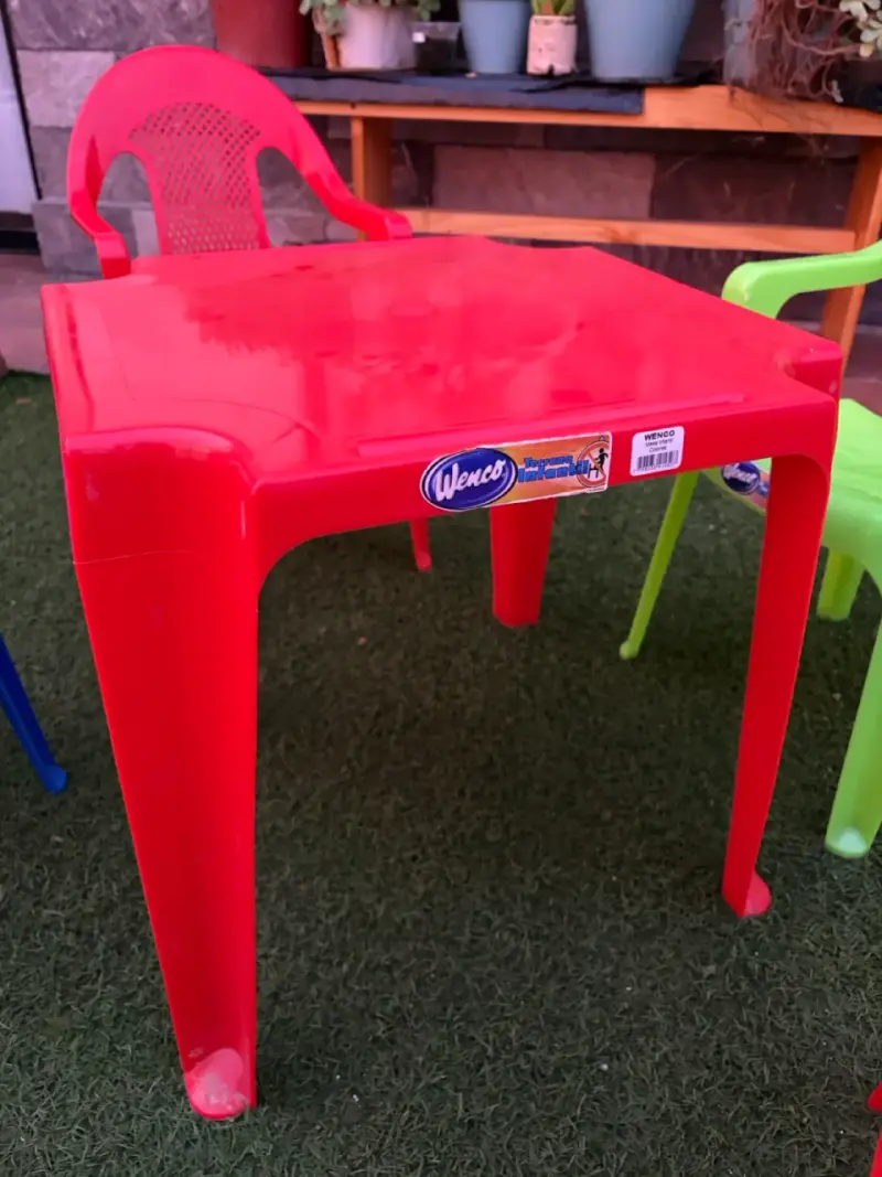 Mesas y sillas infantiles Wenco - 1