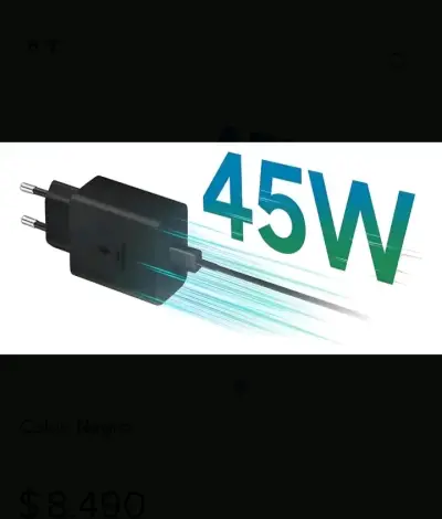 Cargador Rápido Samsung 45W con Cable USB-C - miniatura 3
