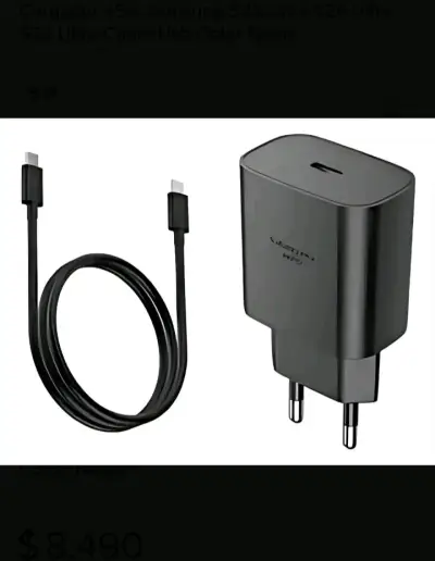Cargador Rápido Samsung 45W con Cable USB-C - miniatura 4