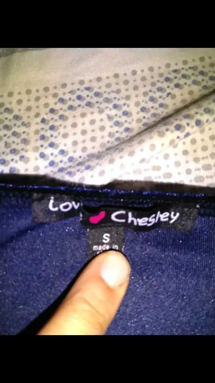 Vestido de terciopelo azul Love Chesley - 2