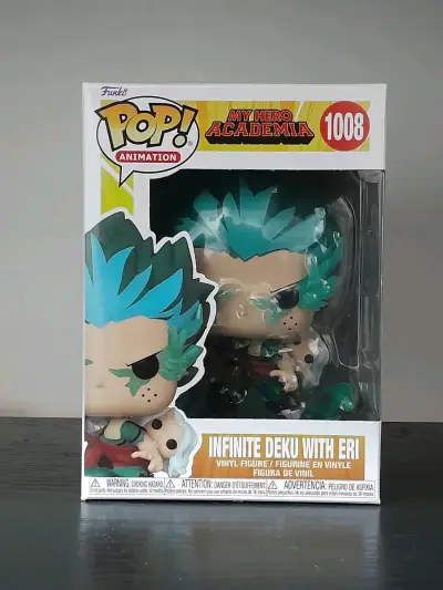 Funko Pop Infinite Deku con Eri My Hero Academia - miniatura 1