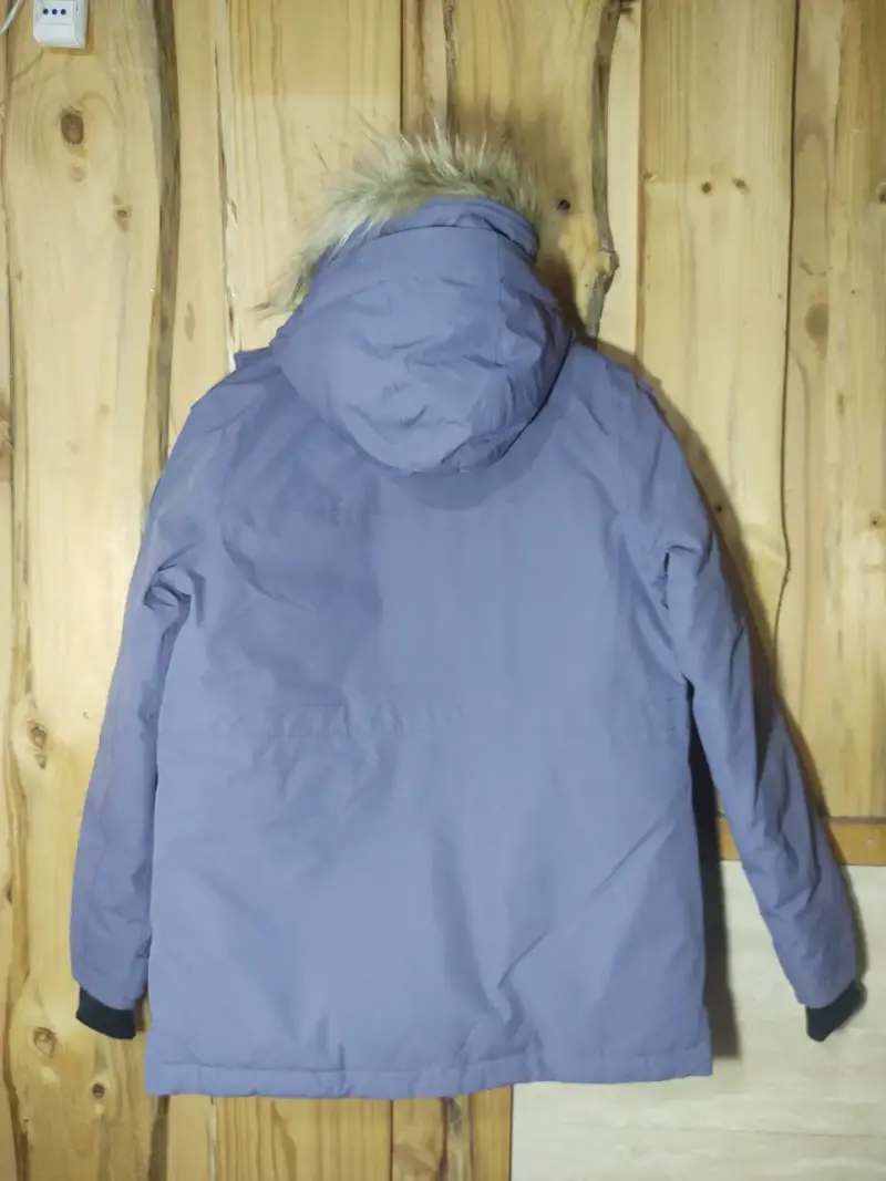 Parka de invierno con capucha de piel sintética - 2