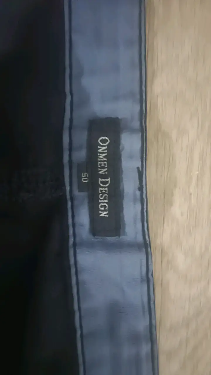 Pantalones negros Onmen Design talla 50 - 3