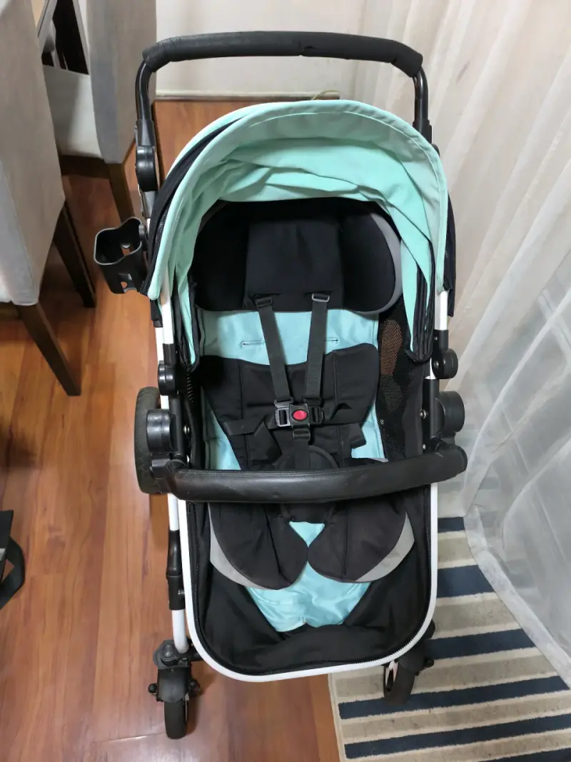 Coche de bebé plegable Kidscool compacto - 4
