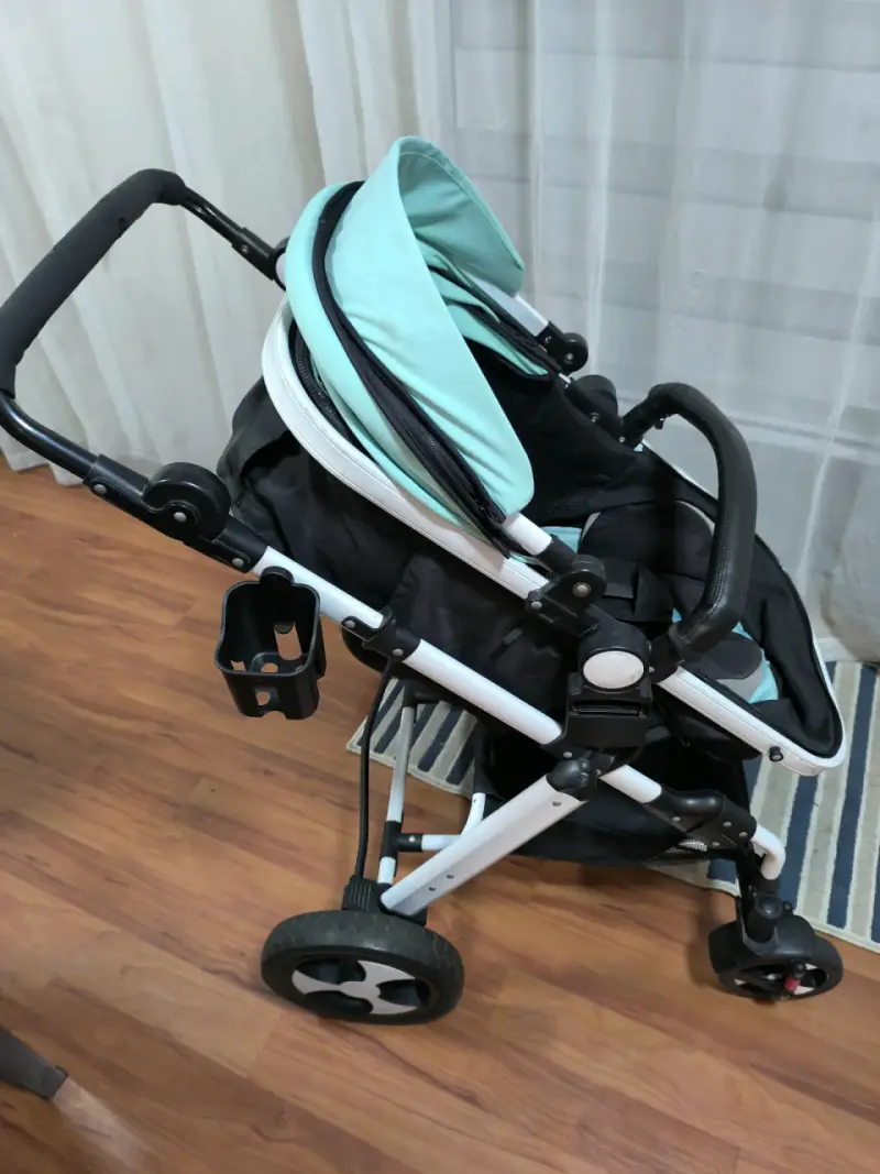 Coche de bebé plegable Kidscool compacto - 5