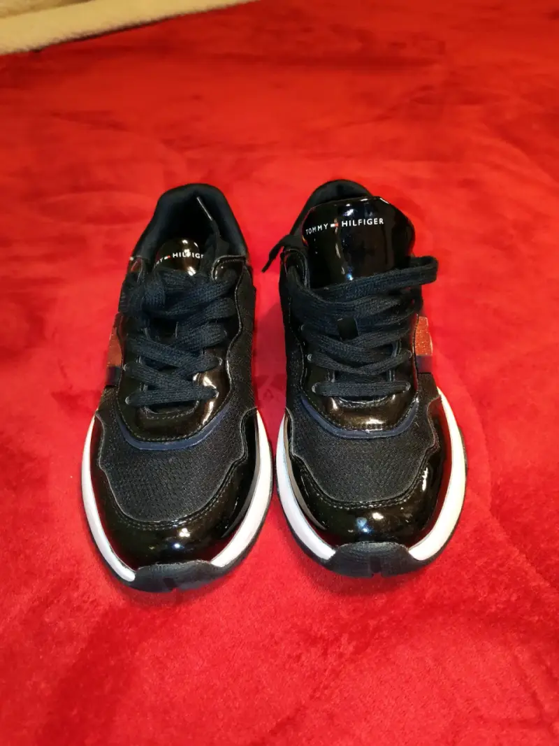 Zapatillas deportivas negras Tommy Hilfiger para niños - 2