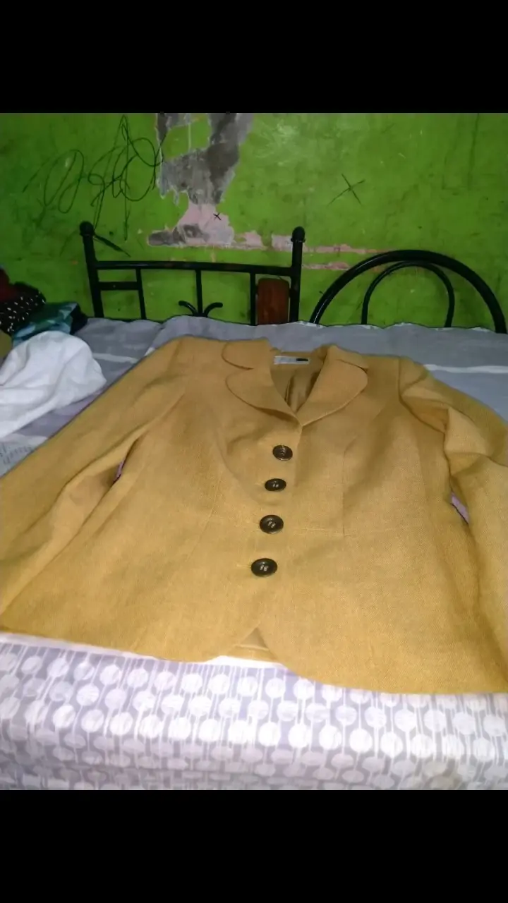 Blazer amarillo mujer Issimo talla S - 1