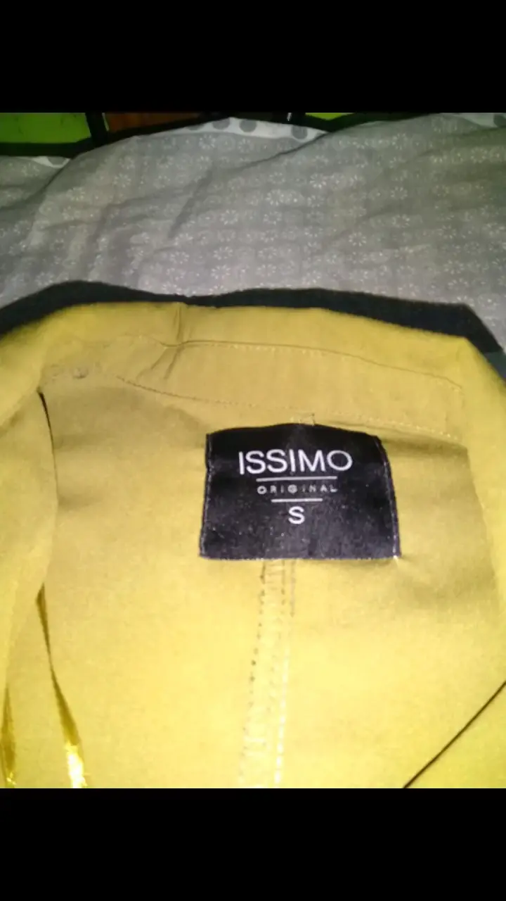 Blazer amarillo mujer Issimo talla S - 3