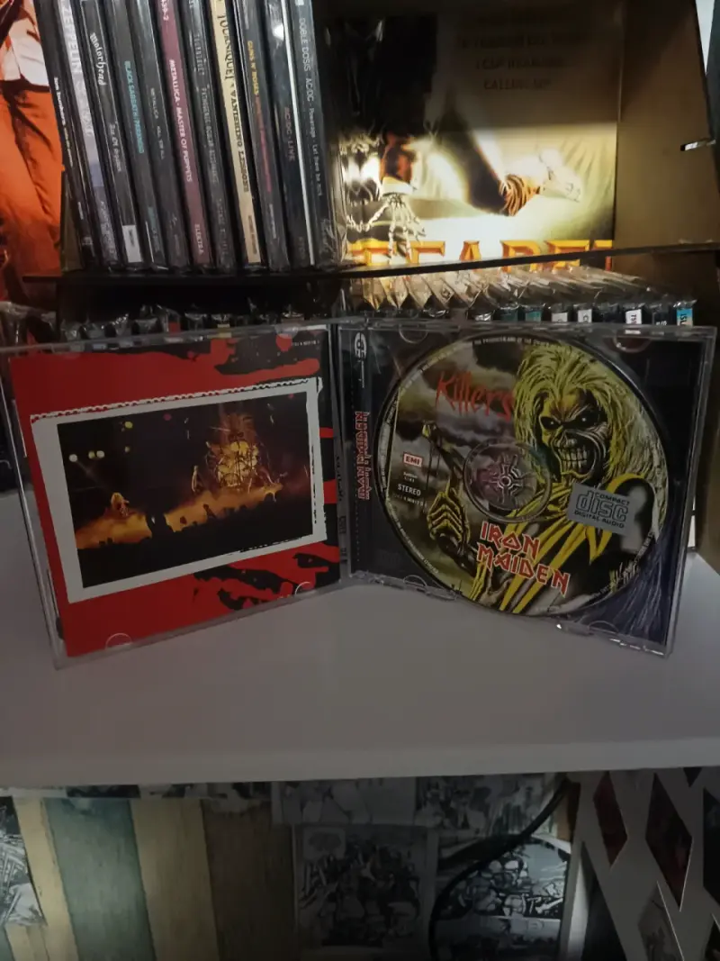 CD Iron Maiden Killers Álbum Clásico - 3