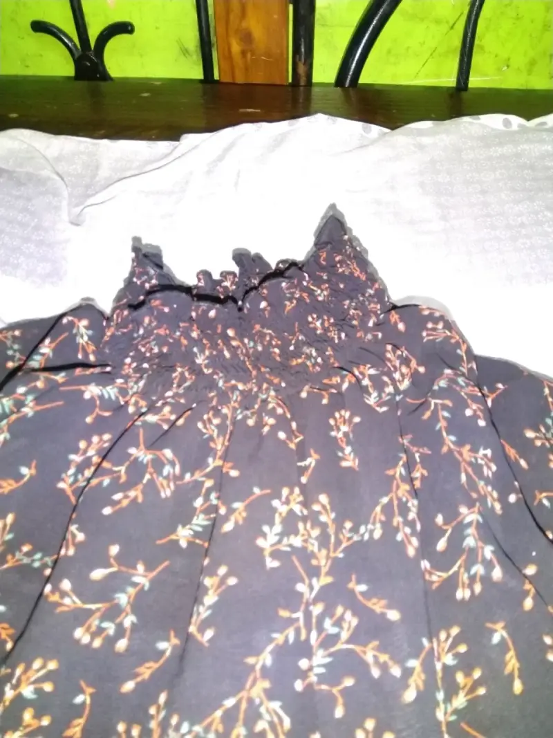 Vestido largo floral para mujer - 1