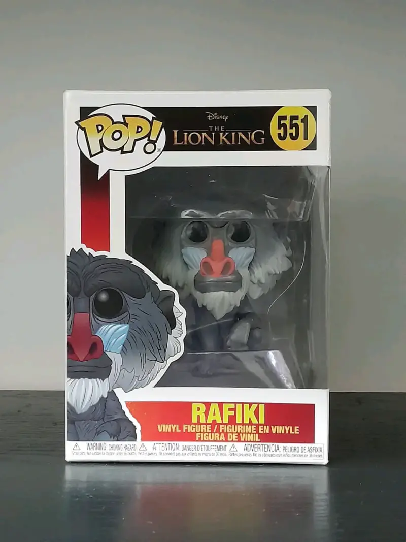 Figura Funko Pop Rafiki El Rey León - 1