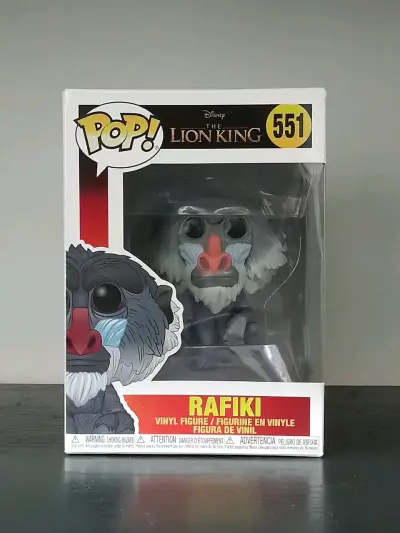 Figura Funko Pop Rafiki El Rey León - miniatura 1
