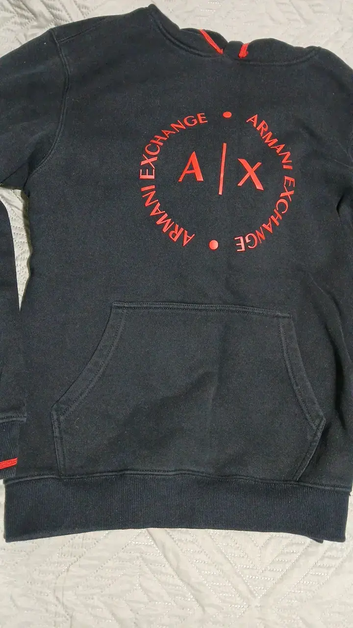 Polerón con capucha negro Armani Exchange - 2