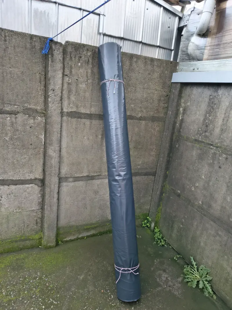 Rollo de plástico negro para construcción - 4