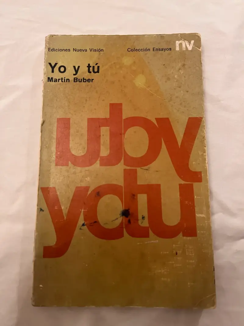 Libro 'Yo y Tú' de Martin Buber (1era Edición) - 1
