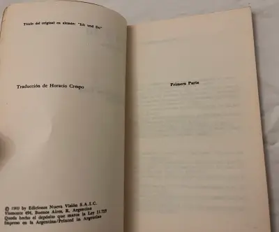 Libro 'Yo y Tú' de Martin Buber  (1era Edición) - miniatura 2