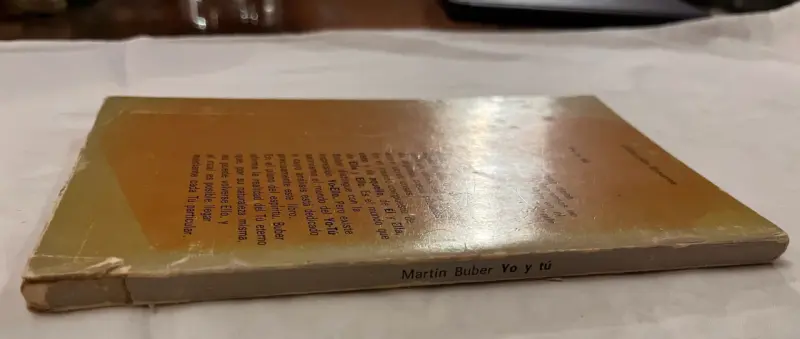 Libro 'Yo y Tú' de Martin Buber (1era Edición) - 5