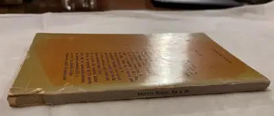 Libro 'Yo y Tú' de Martin Buber  (1era Edición) - miniatura 5