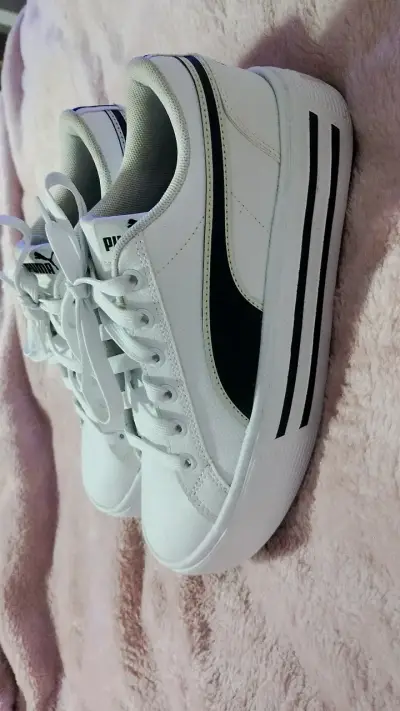 Zapatillas deportivas blancas Puma para mujer - miniatura 4