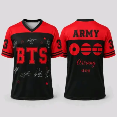 Camiseta tipo Jersey BTS - miniatura 1