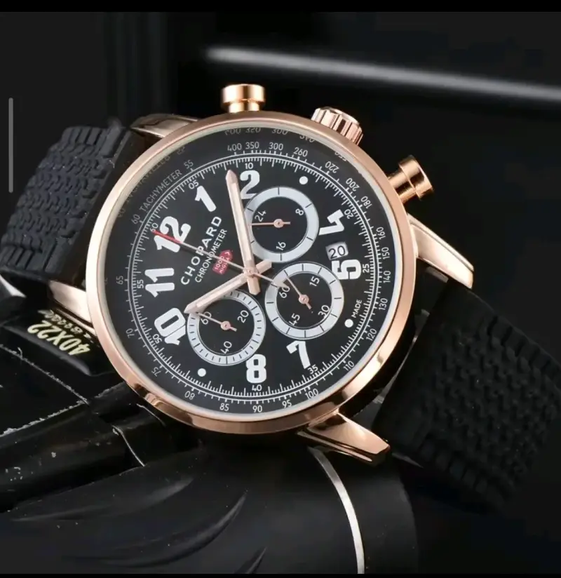 Reloj cronógrafo Chopard de lujo para hombre - 1