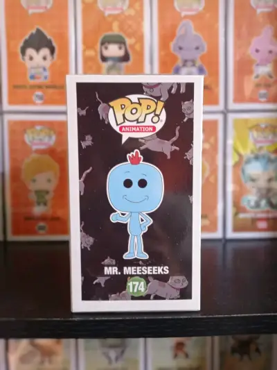 Figura Funko Pop Mr. Meeseeks de Rick and Morty - miniatura 4