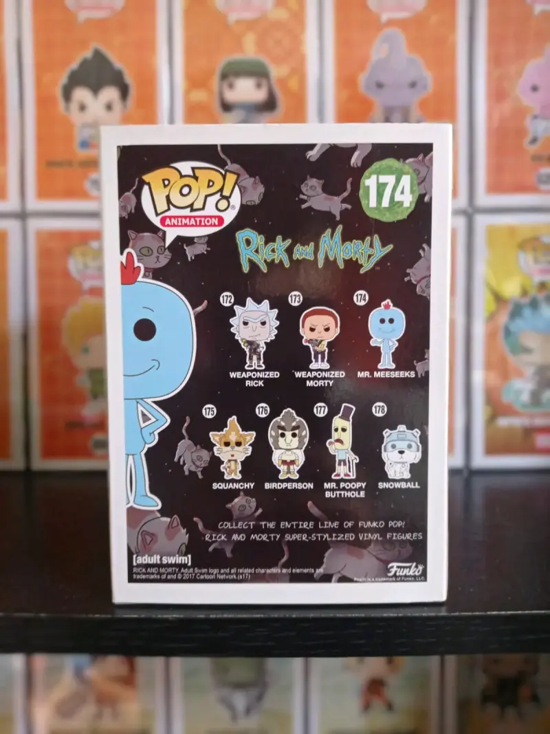 Figura Funko Pop Mr. Meeseeks de Rick and Morty - 5