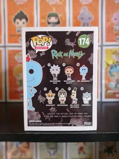 Figura Funko Pop Mr. Meeseeks de Rick and Morty - miniatura 5