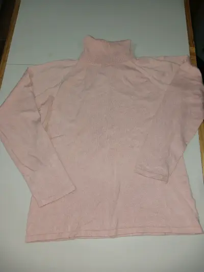 Suéter Cuello Alto Rosa Mujer - miniatura 1