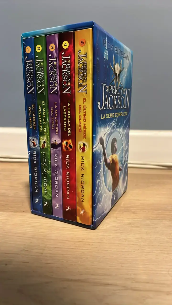 Primera saga de Percy Jackson completa (5/5) - 1
